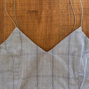 Zara Check Bralette