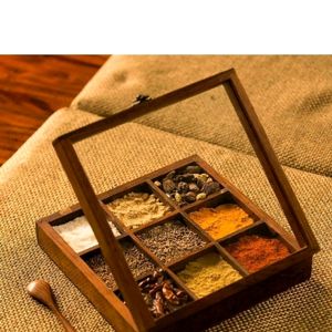 SPICE BOX WITH SPOON [NEW]