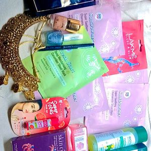 Combo Of 25 Cosmetics Product (Sealed +Unused)