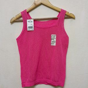 Trendy New Pink Tank Top For Women