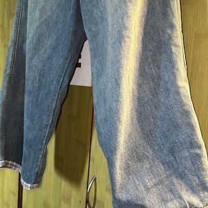 Blue Korean Baggy Jeans