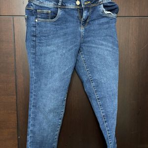 Blue Colored Skinny Kraus Jeans