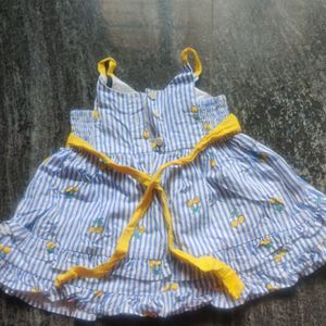 Unused Babygirl Frock 3-6 M