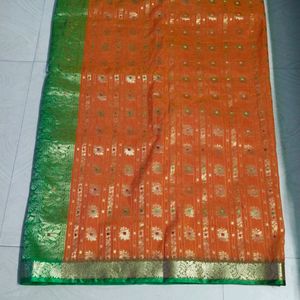 Cotton Silk Zaree Women Saree