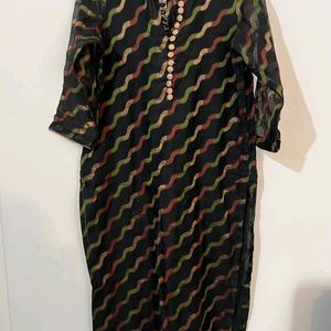 black kurta