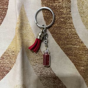 New Cute Bottle Keychain