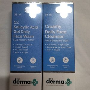 Derma Set Of Two Face Wash