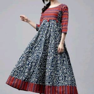 Long Anarkali Gown Kurta