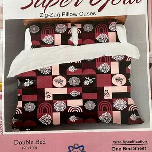 Super Gold 1+2  Double Bed Sheet