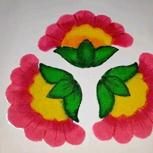 Ready Made Real Rangoli 75 Rs / Pieces