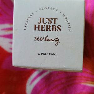 💥PRICE DROP💥 Just Herbs Lip & Cheek Tint Shade- 03 PALE PINK