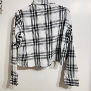 Crop Chex Shirt