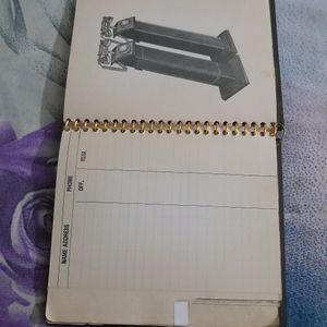 Unique Telephone Diary