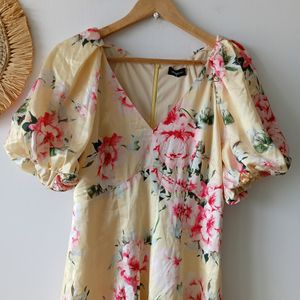 Le Chateau Floral Dress From France