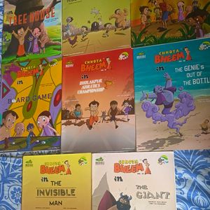 Combo Of 8 Chota Bheem story Books