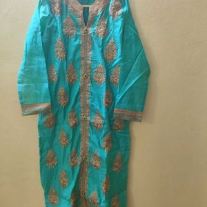 Silk festive Kurta