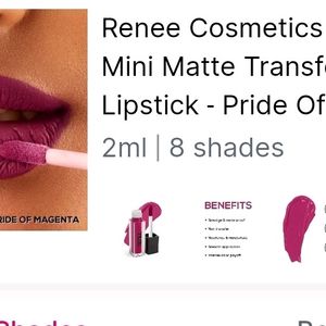 Combo of 2 Renee Stay with me MINIS lipstick