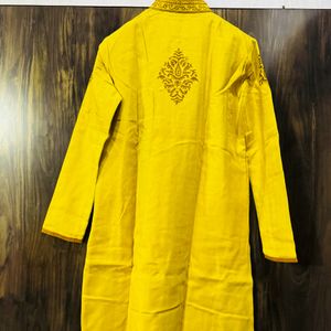 Yellow Haldi Dress