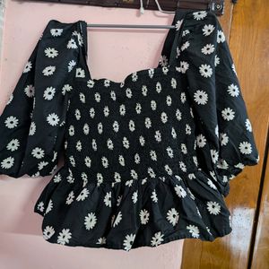 Floral Crop Top Size - S To M