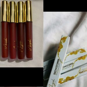 New Combo Of 4 Pcs Matte Lipstick 💄