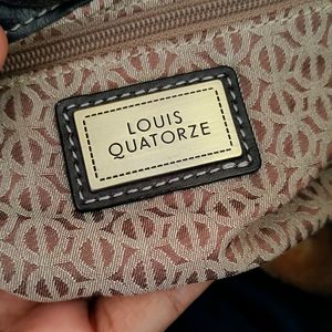 Authentic Louis Quatorze Leather Handbag 👜