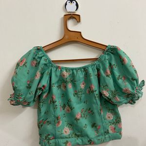 Floral Crop Top