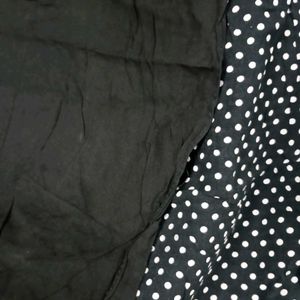 Polka Dot & White N Black Stole