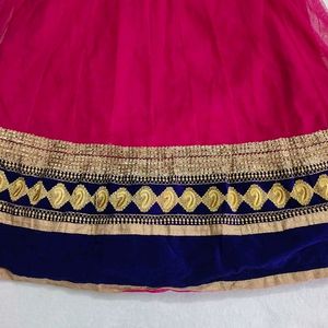 Amzing Pink Anarkali Like New