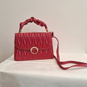 Red Sling Bag