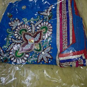 Heavy Work Saree For Diwali Or Wedding