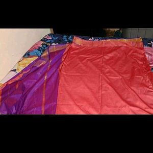 Pure Silk Saree With Blouse 38size