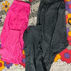 Women's Blue Jins & 3 Legging Combo