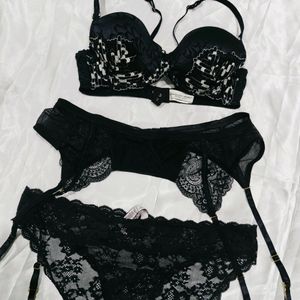 3 Piece Lingerie Set