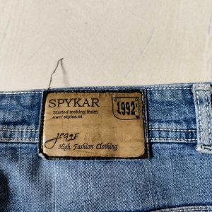 SPYKER Denim Blue Jeans.