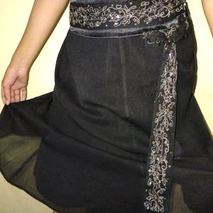 Black Midi Dress Eid Special Dres