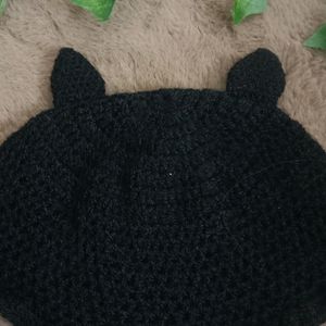 Kuromi Crochet Hat