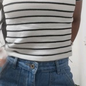 H&M Divided | Ribbed Crop Top