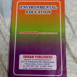 B.Ed Book Environmental Education 😍