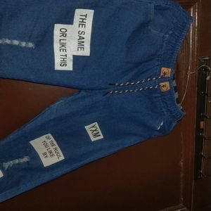 Women Denim Joggers Jeans