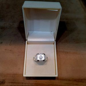 Gents Ring Pure Silver 💍(wt:-5.000g)