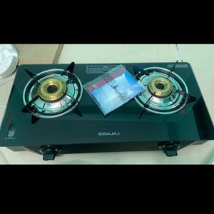 Bajaj Glass Manual Gas Stove 2 Burner 🧲🌿