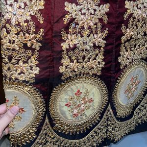 Double shade lehnga