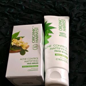 Serum And Face Wash Combo ( For Acne)