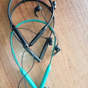 Wireless Neckband Combo