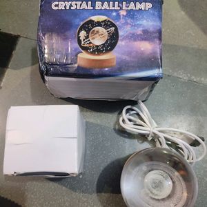 Crystal Ball Lamp With Different Lightning