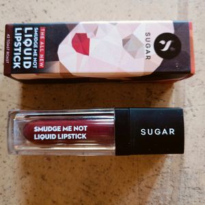 NEW USugar Smudge Me Not Liquid Lipstick - 42 Toa