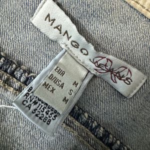 Mango Denim Waistcoat