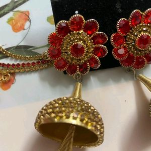 New Trendy Jhumka With Tana