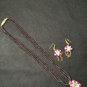 Exclusive Purple Jewellery Set