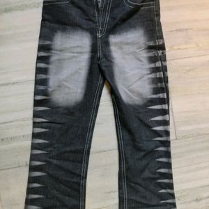 Black Bellbottom Jeans(Men's)